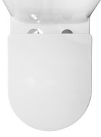 Унитаз-компакт Azario Berton 385х615х805 напольный, безободковый, слив "Торнадо", с быстросъемным сиденьем микролифт арт-AZ-6093 — фото 5, Напольные унитазы