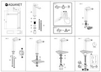 Смеситель для раковины Aquanet Blanco арт-AF420-11W — фото 2, Смесители для раковины