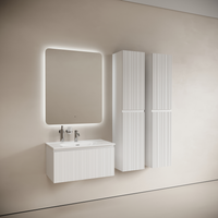 Тумба подвесная SANCOS Code 785х453х400, c одним ящиком оснащенным доводчиками, цвет белый , арт. арт-CD80W — фото 3, Тумбы под раковину