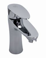 OneLife смеситель для раковины однорычажный полимерный, хром арт-P09-021cr — фото 4, Смесители для раковины