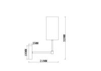 Настенный светильник (бра) Freya FR5184WL-01BS — фото 3, Бра