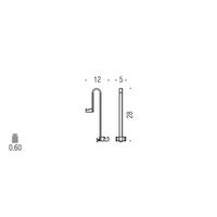 Держатель для скребка COLOMBO DESIGN CAVALLETTI E SEDILI B9638 цвет хром — фото 1, Держатели для душа