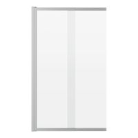 Шторка на ванну стеклянная Reflexion арт-RX15090CCR-22 — фото 6, Шторки для ванной раздвижные