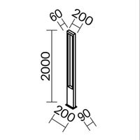 Садово-парковый светильник Outdoor O425FL-L25GF — фото 13, Уличное освещение