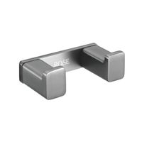 Крючок для ванной комнаты двойной Rose , пепельный арт-RG1821T — фото 1, Крючки для полотенец