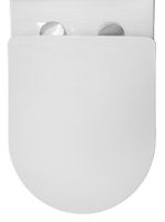 Унитаз-компакт AZARIO Ambra 645x370x815 напольный, безободковый, в комплекте сиденьем микролифт арт-AZ-848 — фото 9, Напольные унитазы