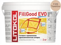 Затирка полиуретановая Litokol FILLGOOD EVO F.205 TRAVERTINO арт-496320002 — фото 1, Затирка для плитки