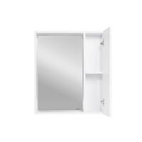 Зеркало со шкафом VIANT БЕРЛИН 60 подвесное белый арт-VBER60BEL-ZSH — фото 3, Зеркальные шкафы в ванную