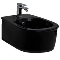 Биде Artceram Azuley подвесной с одним отверстием цвет черный AZB001 03 00 — фото 1, Биде подвесные