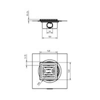 Товар: Трап BERGES водосток ZENTRUM Antik 150х150, бронза, выпуск D50 H65 боковой арт-094365 - фото 8 Трап BERGES водосток ZENTRUM Antik 150х150, бронза, выпуск D50 H65 боковой арт-094365 — фото 8, Трапы для душа