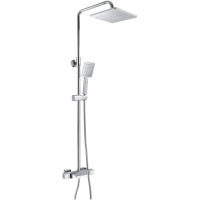 Душевая система с термостатом Rose , хром арт-R3736 — фото 1, Душевые стойки