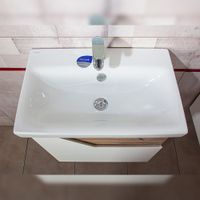 Товар: Комплект мебели для ванной Бриклаер , белый/дуб арт-БРАЙТОН 60 - фото 6 Комплект мебели для ванной Бриклаер , белый/дуб арт-БРАЙТОН 60 — фото 6, Комплекты мебели для ванной