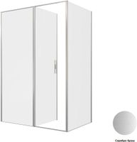 Душевой уголок Allen Brau Priority 140x90 3.31035.BA + 3.31044.BA серебро браш 3.31035.BA + 3.31044.BA — фото 4, Прямоугольные душевые уголки