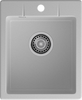 GRANFEST Мойка URBAN 240 1-чаша 400*490мм серый арт.GF-UR- арт-240 серый — фото 2, Кухонные мойки