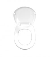 ERA Сиденье с крышкой дюропласт, антибак., с хром. металл. петлями. JIKA 8915330000001 — фото 1, Сиденья для унитаза