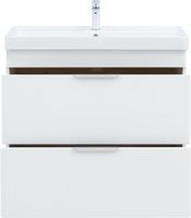 Товар: Тумба с раковиной Aquanet Ирис new 90 напольная 2 ящ. цв.белый глянец 00342094 - фото 10 Тумба с раковиной Aquanet Ирис new 90 напольная 2 ящ. цв.белый глянец 00342094 — фото 10, Тумбы с раковиной