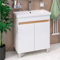 Тумба напольная с умывальником SYDNEY 70 / AQUA DE MARCO 5070WCSYD — фото 1, Тумбы с раковиной