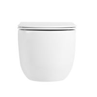 Унитаз ABBER Bequem подвесной белый матовый, безободковый, смыв торнадо арт-AC1104TMW — фото 7, Подвесные унитазы