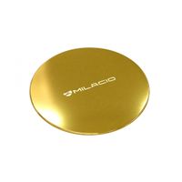 Декоративная крышка Milacio MCU.004.GD, брашированное золото — фото 1, Прочие комплектующие для слива и канализации