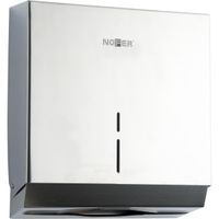 Диспенсер для бумажных полотенец из нержавеющей стали матовый 275х260х120мм 04005.S — фото 1, Диспенсеры бумажных полотенец