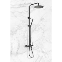 Стойка для душа Milacio Ultra ( ) черный матовый арт-MCU.151.MB — фото 8, Душевые стойки