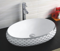 Умывальник CeramaLux арт-NC262 — фото 1, Раковины накладные