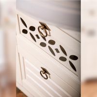 Комплект мебели для ванной Бриклаер , бежевый арт-КАНТРИ 120K — фото 10, Комплекты мебели для ванной