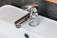 OneLife смеситель для раковины однорычажный полимерный, хром арт-P01-021cr — фото 2, Смесители для раковины