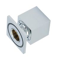 QUADRA Форсунка массажная, антикальций, 35x35 mm., хром 20199 — фото 3, Душевые форсунки