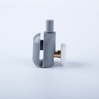 Ролики IDDIS 2 верхних двойные, 2 нижних одинарные, D=23 мм серый, стекло 4 мм арт-966M23GR4DZ — фото 2, Комплектующие для душевых ограждений