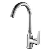 S35 Смеситель для кухни, выс.пов.излив 179мм, р/ОД, хром, ROS, S35-24 — фото 1, Смесители для кухни