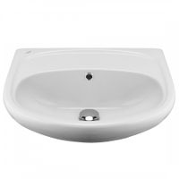 АНИМО Умывальник б/отв. 55 см.,хр.кольцо, крепление, САНТЕК 1WH110499 — фото 1, Раковины подвесные