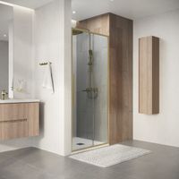 Товар: Дверь в нишу Niagara Nova NG-44-10ASG (100х195) раздвижная,золото сатин,стекло прозрачное,1 место - фото 5 Дверь в нишу Niagara Nova NG-44-10ASG (100х195) раздвижная,золото сатин,стекло прозрачное,1 место — фото 5, Раздвижные душевые двери