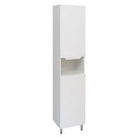 Шкаф-пенал напольный VIKTORIA 40 с корзиной /правый/ AQUA DE MARCO 3040CVIC/R — фото 2, Шкафы для ванной