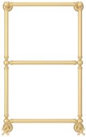 Полотенцесушитель водяной Сунержа Ренессанс 1304 860х500 Матовая шампань арт-022-0280-8650 — фото 1, Водяные полотенцесушители