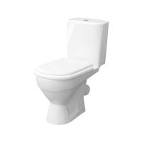 Унитаз-компакт КЕРАМИН ТОЛЕДО Slim МСМЛ Soft Close PP двухрежимный, сиденье тонкое полипропилен с микролифтом CDB00029609 (4810531150893) — фото 1, Напольные унитазы