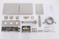 Товар: Душевая система ABBER Daheim AF8253SP скрытого монтажа с изливом, термостат, хром - фото 3 Душевая система ABBER Daheim AF8253SP скрытого монтажа с изливом, термостат, хром — фото 3, Встраиваемые душевые комплекты