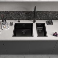 Товар: Кухонная мойка Reflexion Iseo RX2250GD брашированное золото - фото 107 Кухонная мойка Reflexion Iseo RX2250GD брашированное золото — фото 107, Кухонные мойки