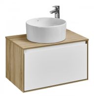 Столешница ЛИБЕРТИ 70, дуб эльвезия 1A281203LYC70 — фото 3, Столешницы под раковину