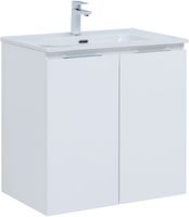 Тумба под раковину Aquanet Алвита New 70 2 дверцы, белый матовый арт-00303905 — фото 10, Тумбы под раковину