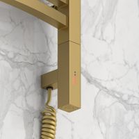 МЭМ МЭМ CUBE Сунержа 3.0 Матовое золото арт-032-1517-5007 — фото 1, Комплектующие для полотенцесушителей