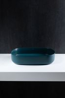 Раковина накладная Allen Brau Fantasy 55 петроль арт-4.11022.PT — фото 5, Раковины накладные