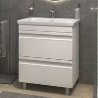 Тумба под раковину VIGO Holly 70 напольная белый (040) — фото 3, Тумбы под раковину