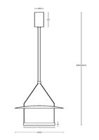 Подвесной светильник Maytoni MOD280PL-L23B3K — фото 5, Подвесные светильники