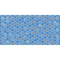 Декор Анкона D1 синяя 30х60 (5шт) СК000030519 — фото 1, Декоративные элементы