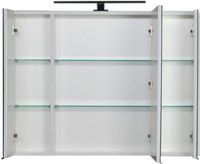 Зеркальный шкаф Aquanet Латина 100 белый арт-00179636 — фото 4, Зеркальные шкафы в ванную