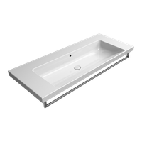 раковина подвесная/встраиваемая NORM 120x50 белый арт-8626111 — фото 3, Раковины подвесные