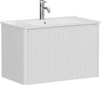 Тумба под раковину Allen Brau Gravity 80 1.370017.WM белый матовый — фото 1, Тумбы под раковину