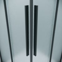 Товар: 1/2 душевого ограждения Grossman Galaxy 1/2.K33.01.90.21.02 (90х195) правая,черный матовый,стекло шиншилла, 1 место - фото 7 1/2 душевого ограждения Grossman Galaxy 1/2.K33.01.90.21.02 (90х195) правая,черный матовый,стекло шиншилла, 1 место — фото 7, Душевые кабины и ограждения