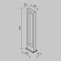 Ландшафтный светильник Outdoor O425FL-L10GF — фото 3, Уличное освещение